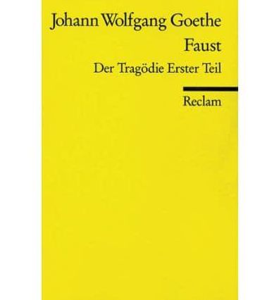 Faust 1 : Der Tragodie Erster Teil