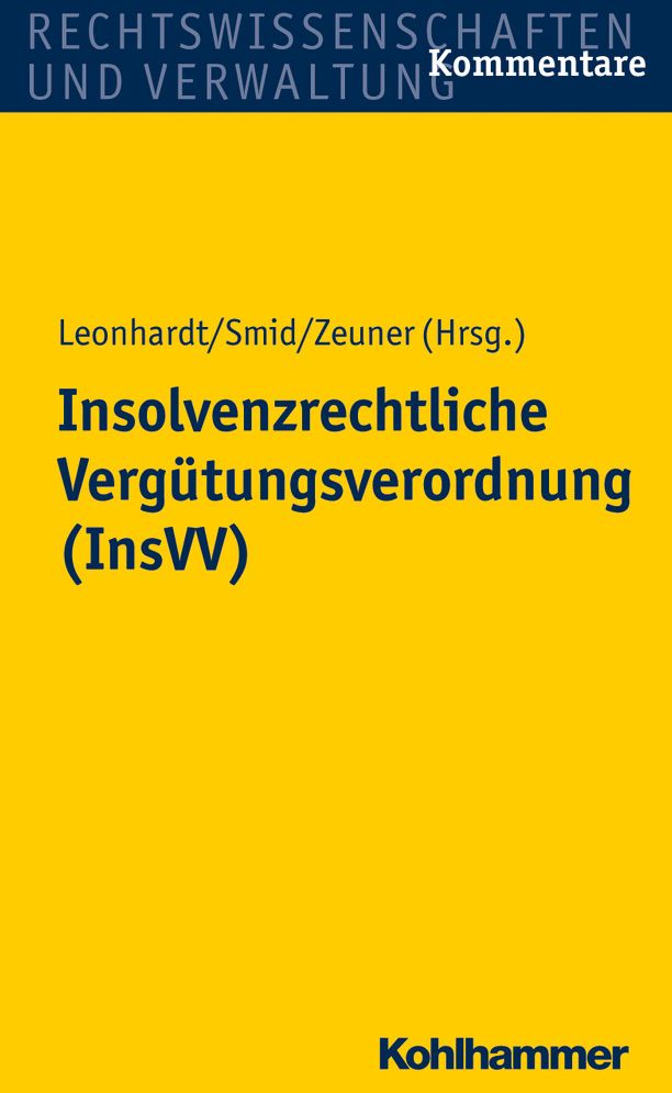 Insolvenzrechtliche Vergutungsverordnung (InsVV)