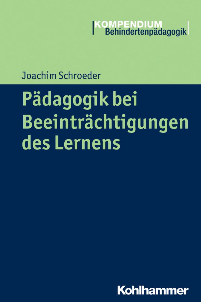 Padagogik bei Beeintrachtigungen des Lernens