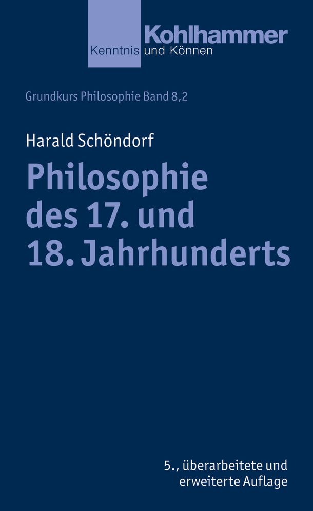 Philosophie des 17. und 18. Jahrhunderts