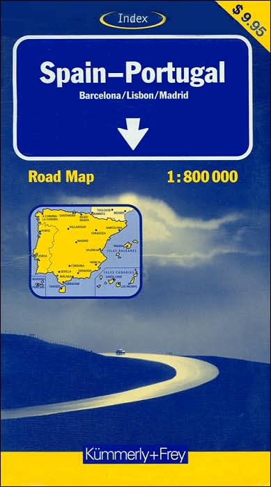Spain-Portugal: Barcelona/Lisbon/Madrid Road Map