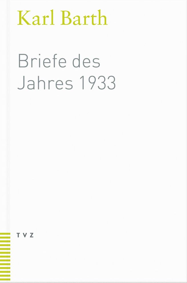 Briefe des Jahres 1933: Briefe des Jahres 1933