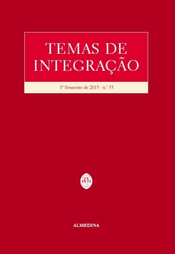 Temas de Integração - 1.º Semestre de 2015 - N.º 33