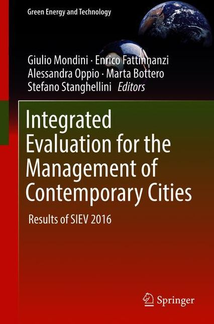 Integrated Evaluation for the Management of Contemporary Cities: Results of SIEV 2016