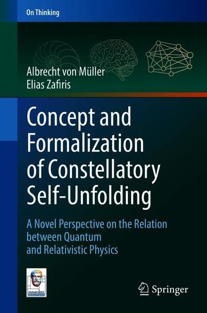 Concept and Formalization of Constellatory Self-Unfolding: A Novel Perspective on the Relation between Quantum and Relativistic Physics