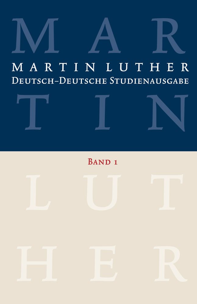 Deutsch-Deutsche Studienausgabe [German-German Textbook Edition]: Band 1: Glaube und Leben [Volume 1: Faith and Life]