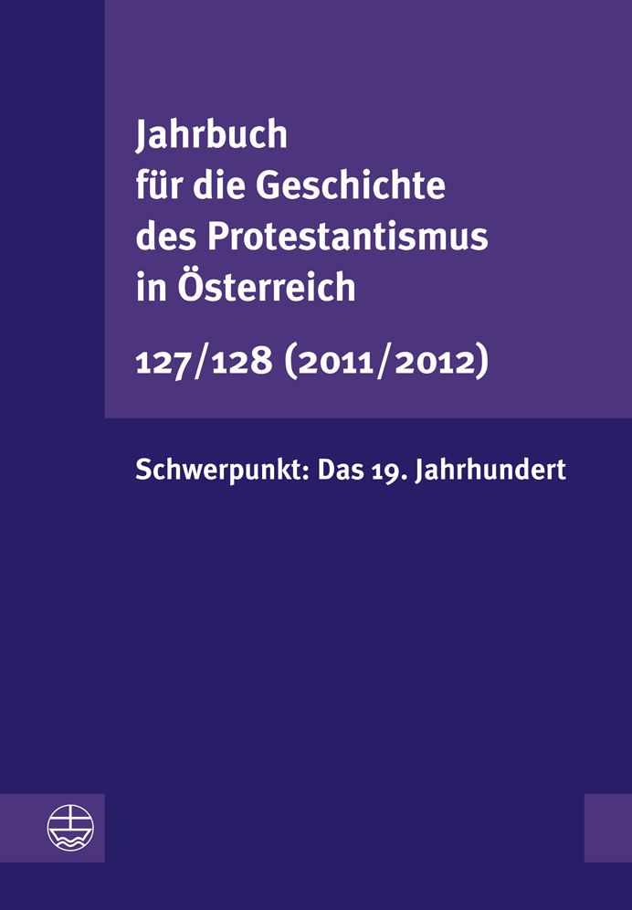 Jahrbuch fur die Geschichte des Protestantismus in Osterreich 127 (2011)