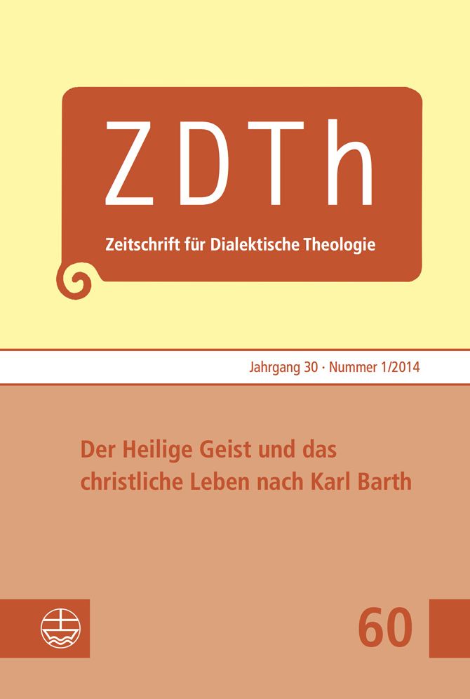 Der Heilige Geist und das christliche Leben nach Karl Barth