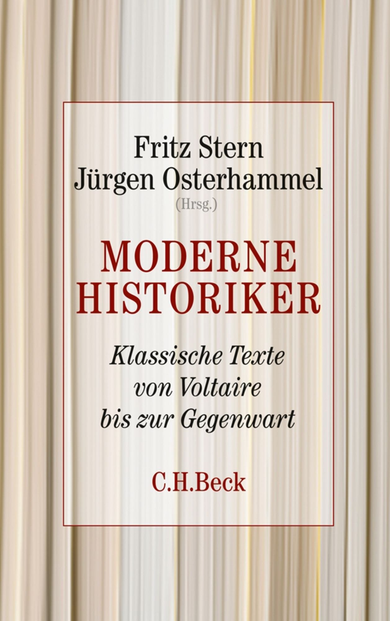 Moderne Historiker : Klassische Texte von Voltaire bis zur Gegenwart