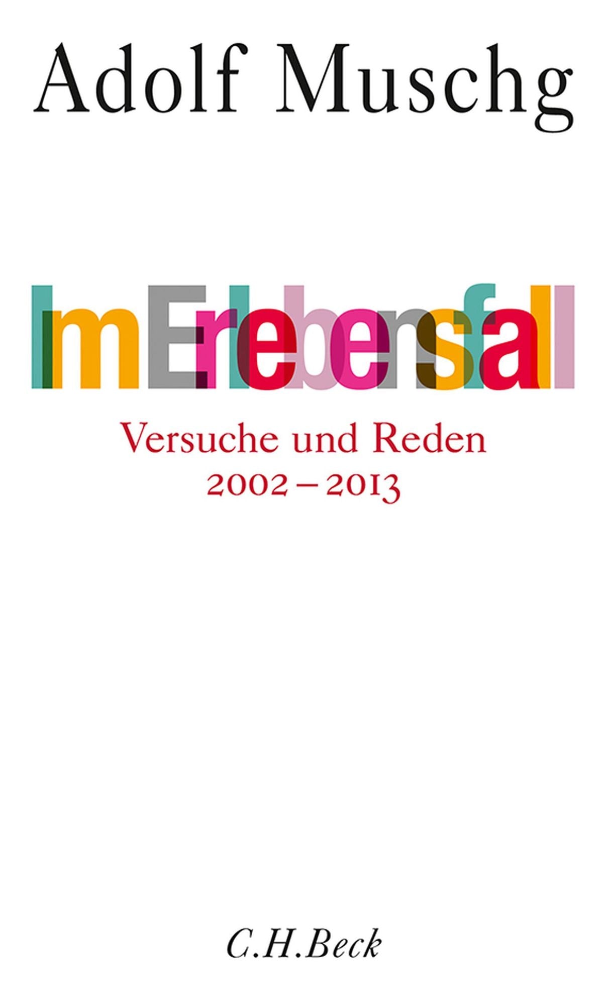 Im Erlebensfall: Essays 2002-2013
