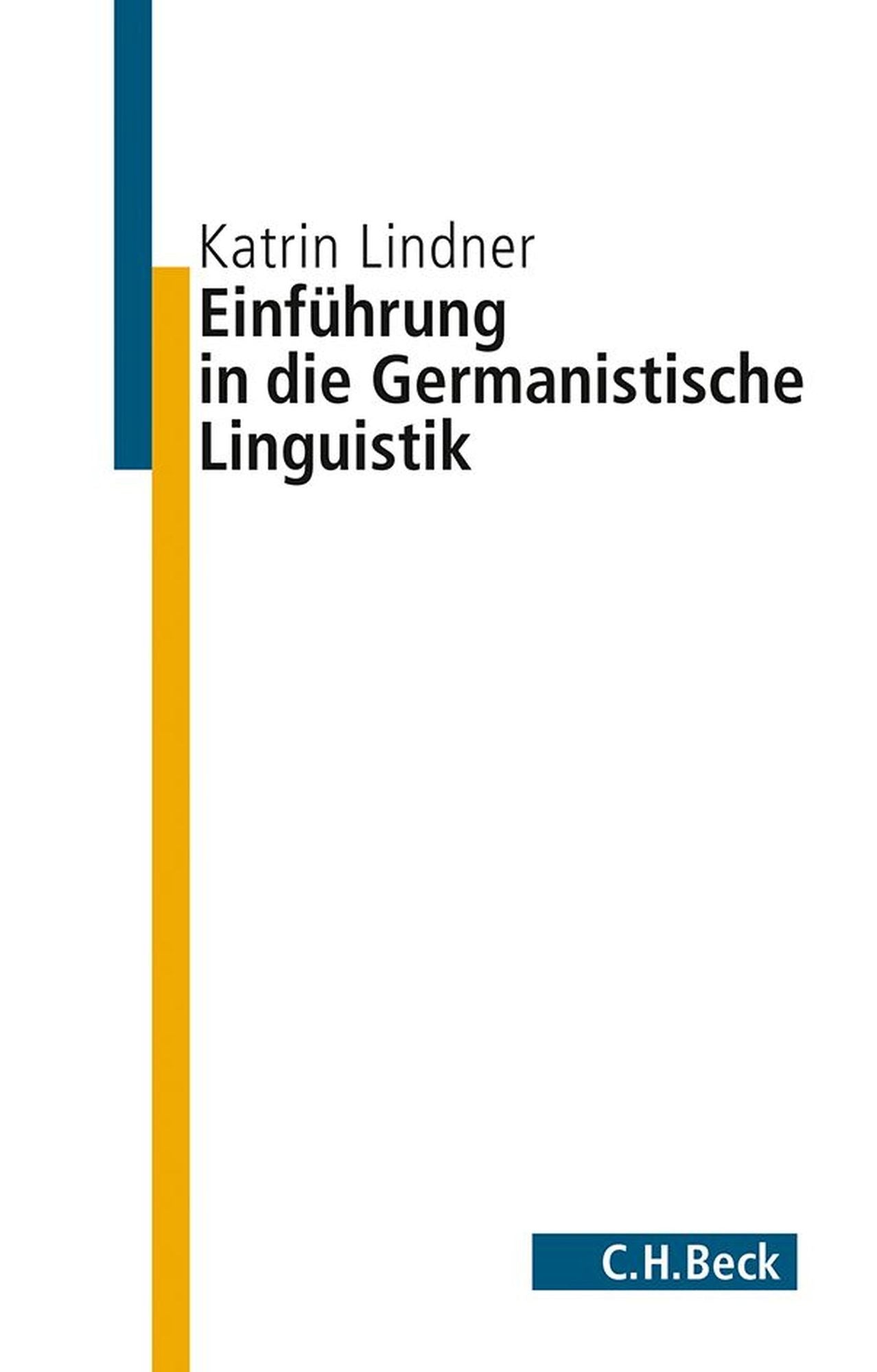 Einführung in die germanistische Linguistik