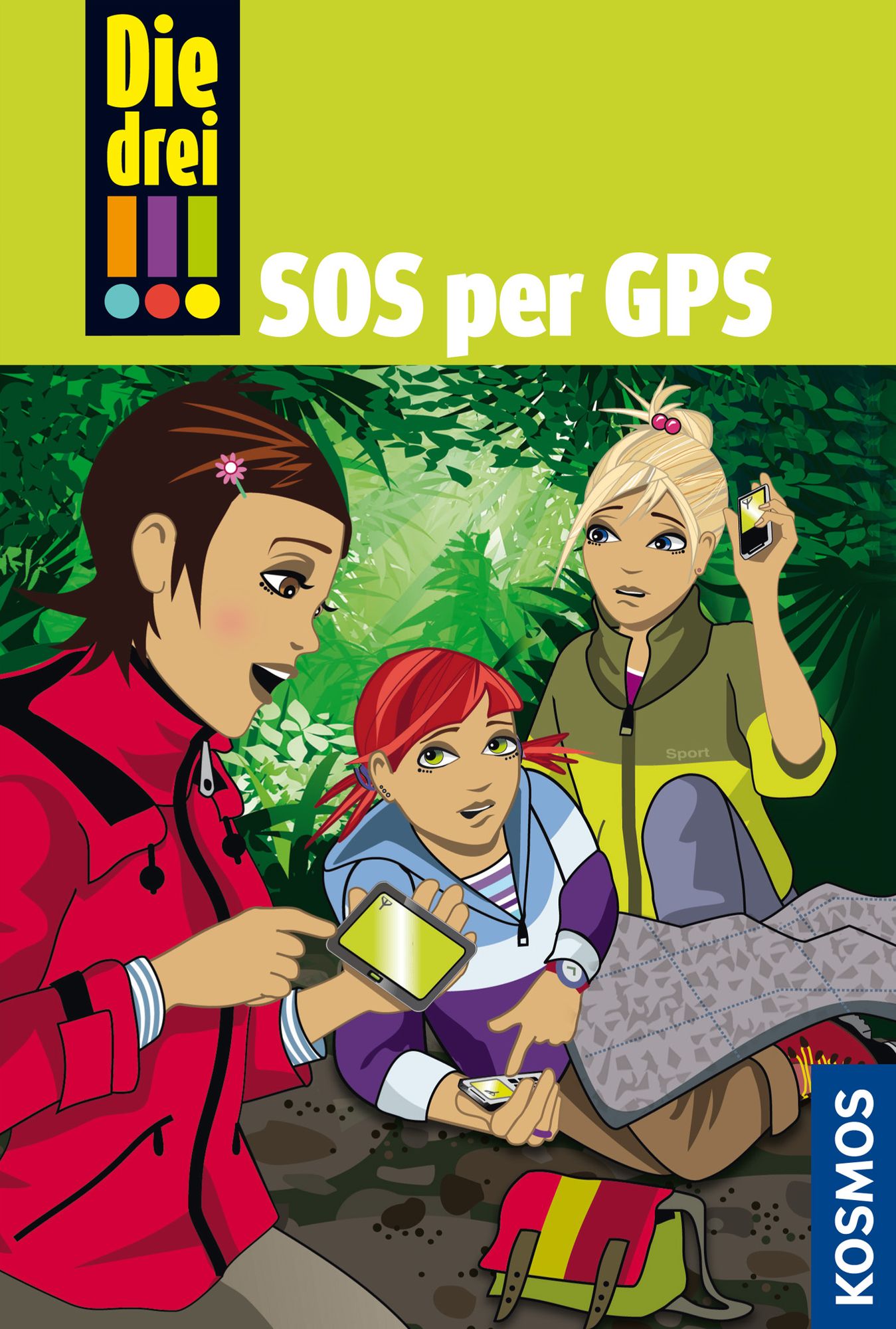 Die drei !!!, 36, SOS per GPS (drei Ausrufezeichen)