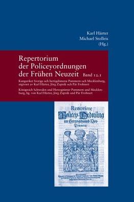 Repertorium der Policeyordnungen der Fruhen Band 12
