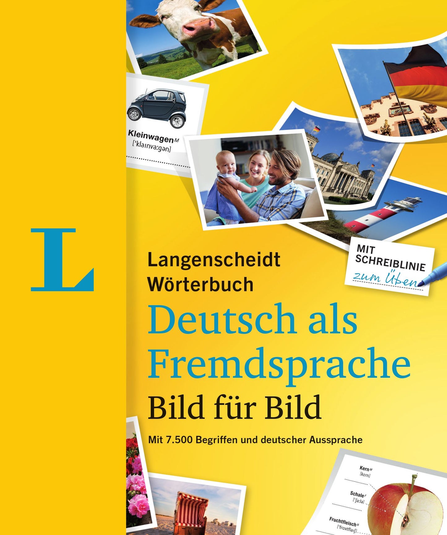 Langenscheidt Deutsch Bild fur Bild - German Picture Dictionary (German Edition): 7.500 Begriffe, Redewendungen und Satze in tausenden Bildern