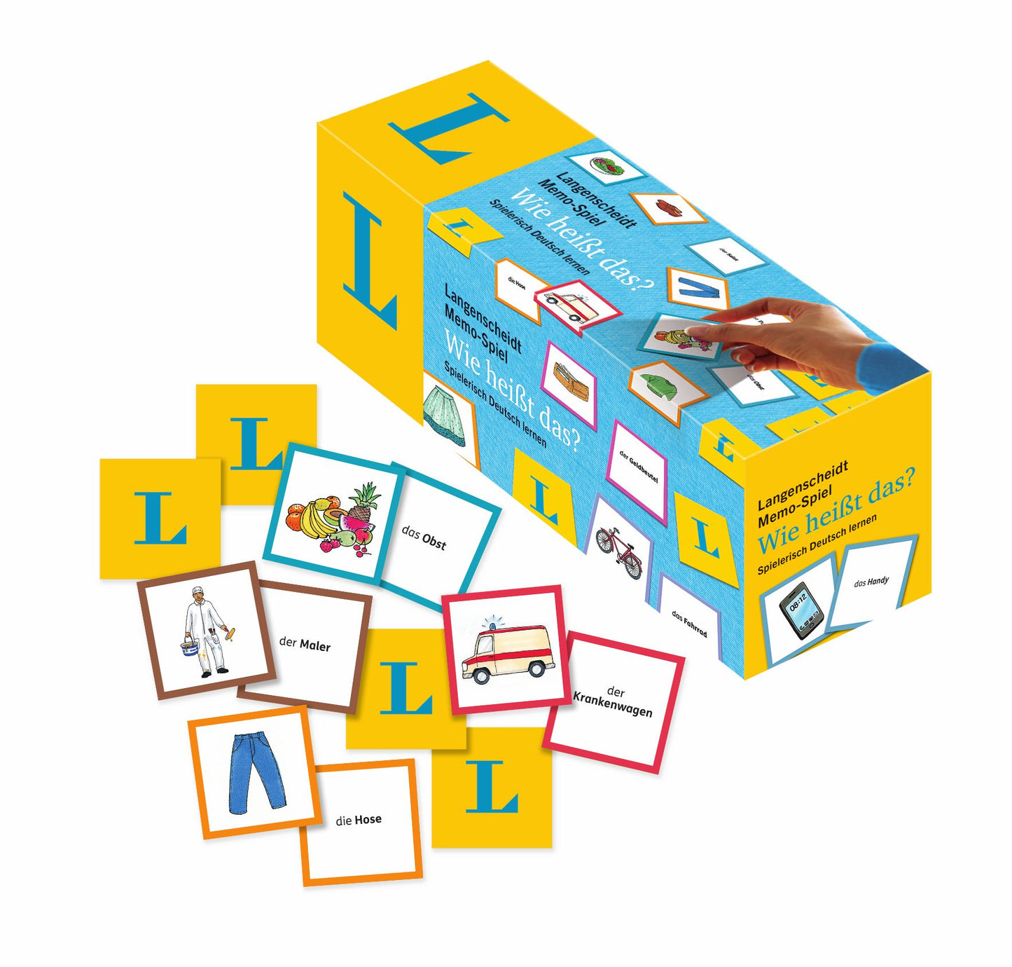 Langenscheidt Memo-Spiel Wie heisst das? - German Words Game (German Edition): Spielerisch Deutsch lernen