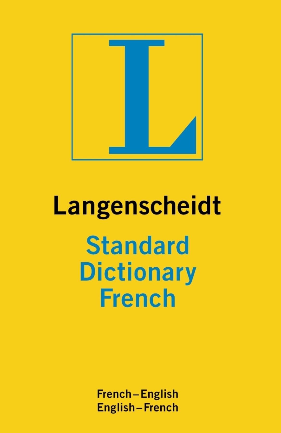 Langenscheidt Standard Dictionary French