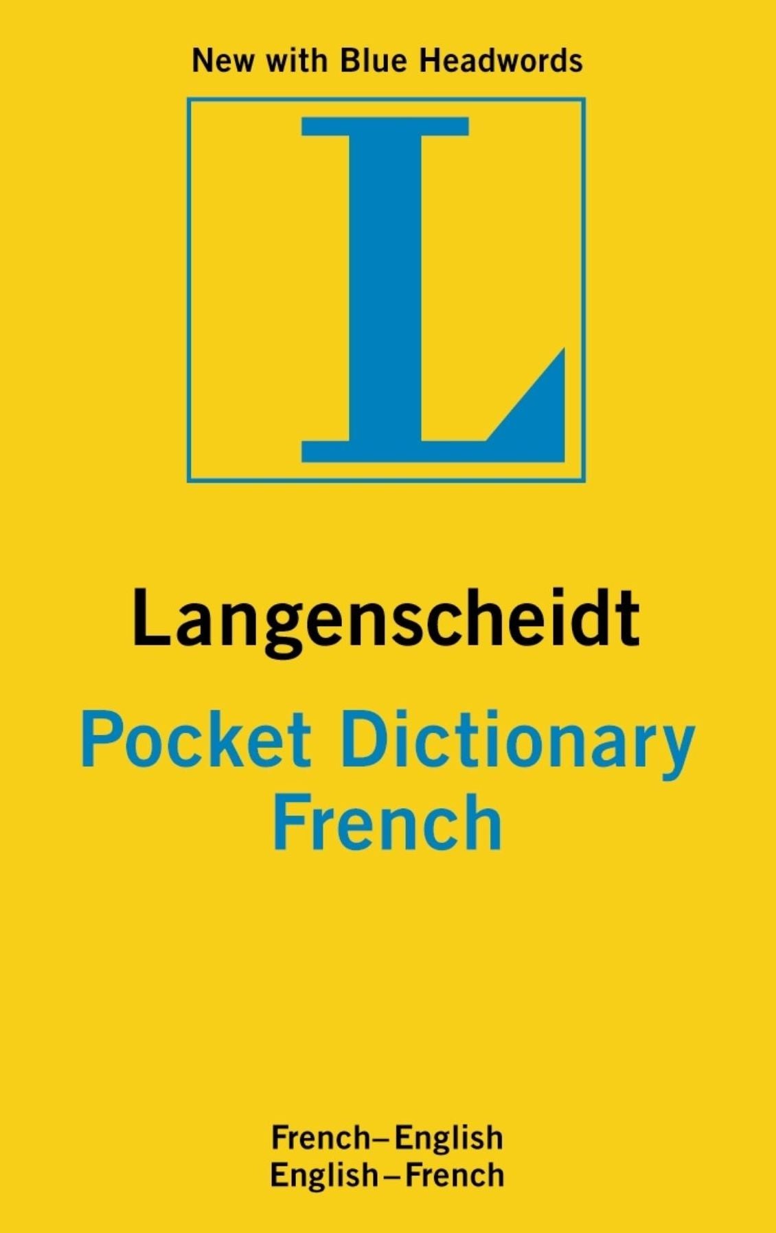 Langenscheidt Pocket Dictionary French