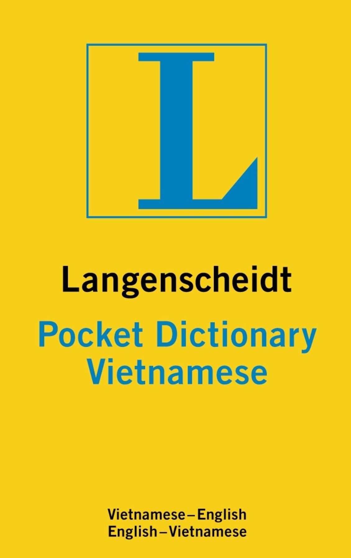 Langenscheidt Pocket Dictionary Vietnamese
