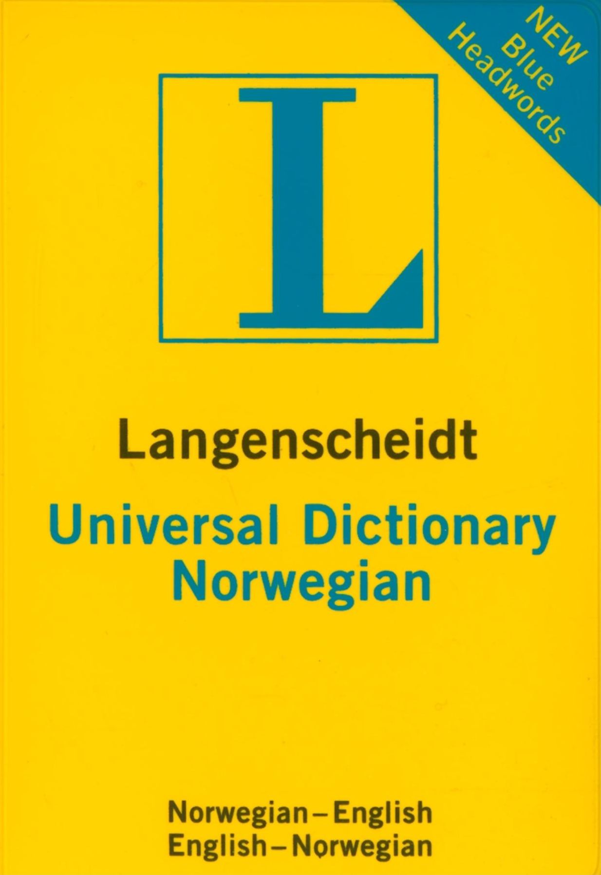 Langenscheidt Universal Dictionary Norwegian
