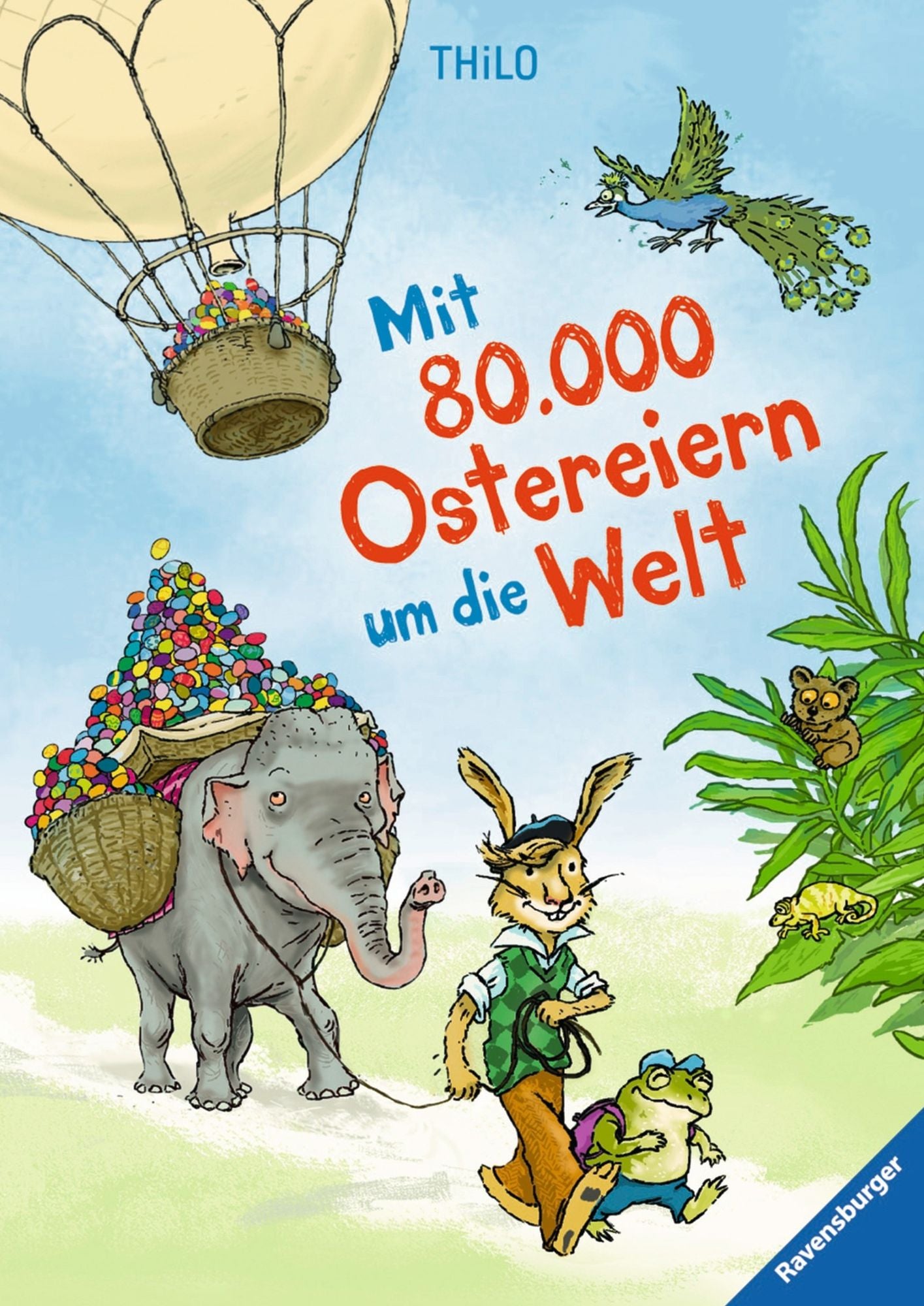 Mit 80.000 Ostereiern um die Welt