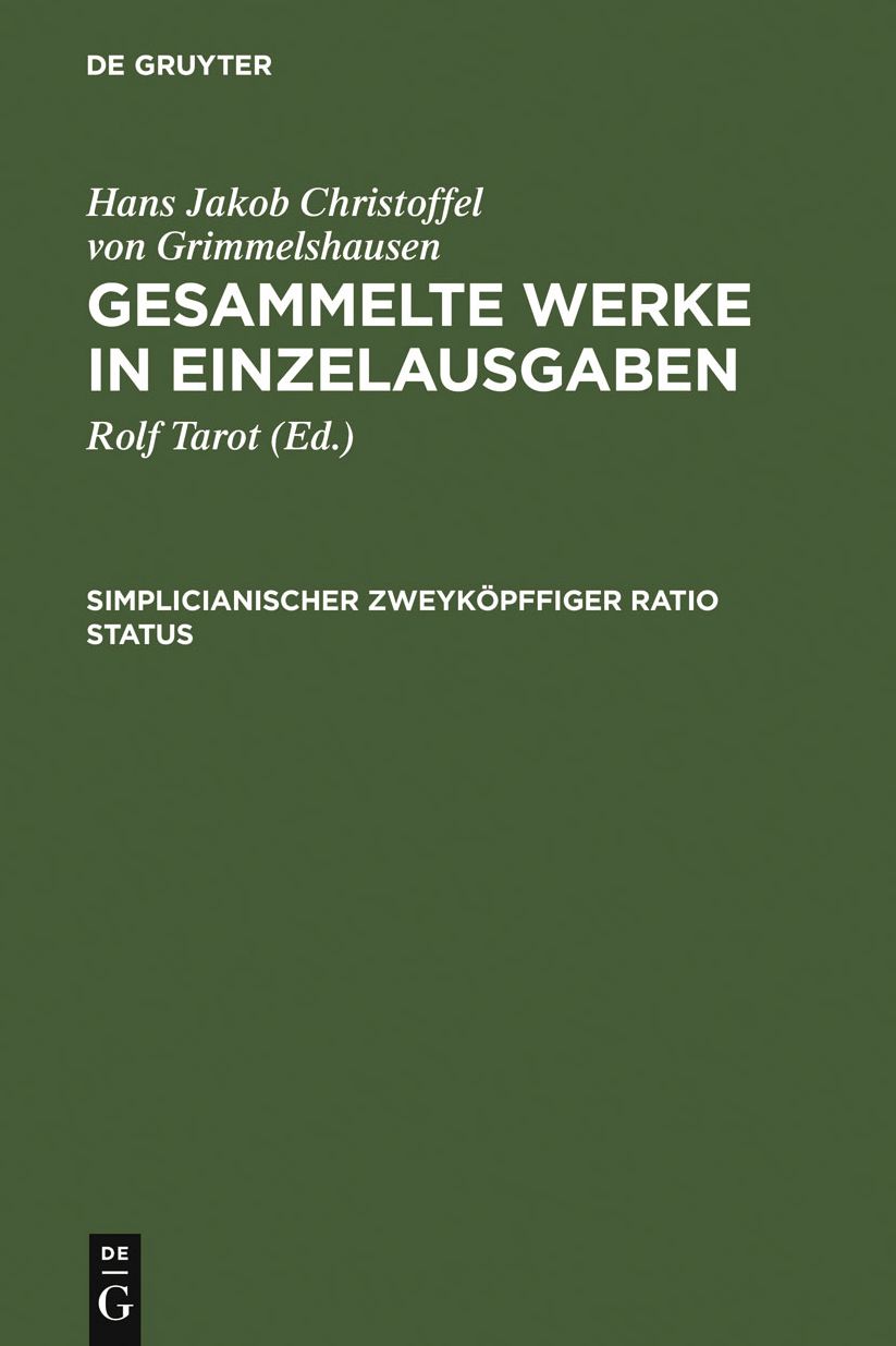 Simplicianischer Zweykopffiger Ratio Status