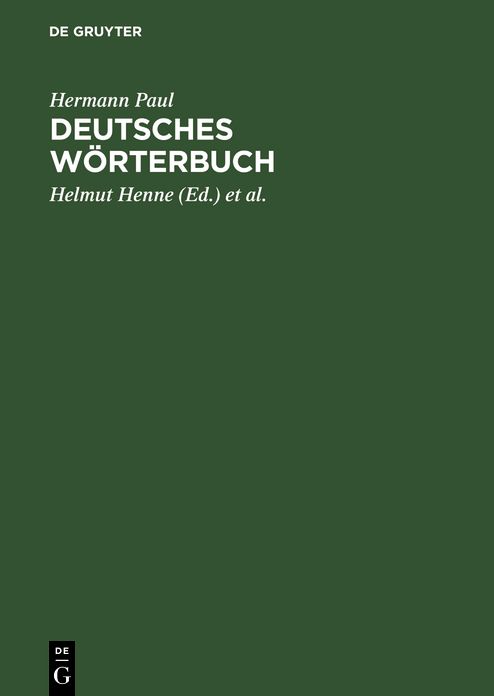 Deutsches Wï¿½rterbuch