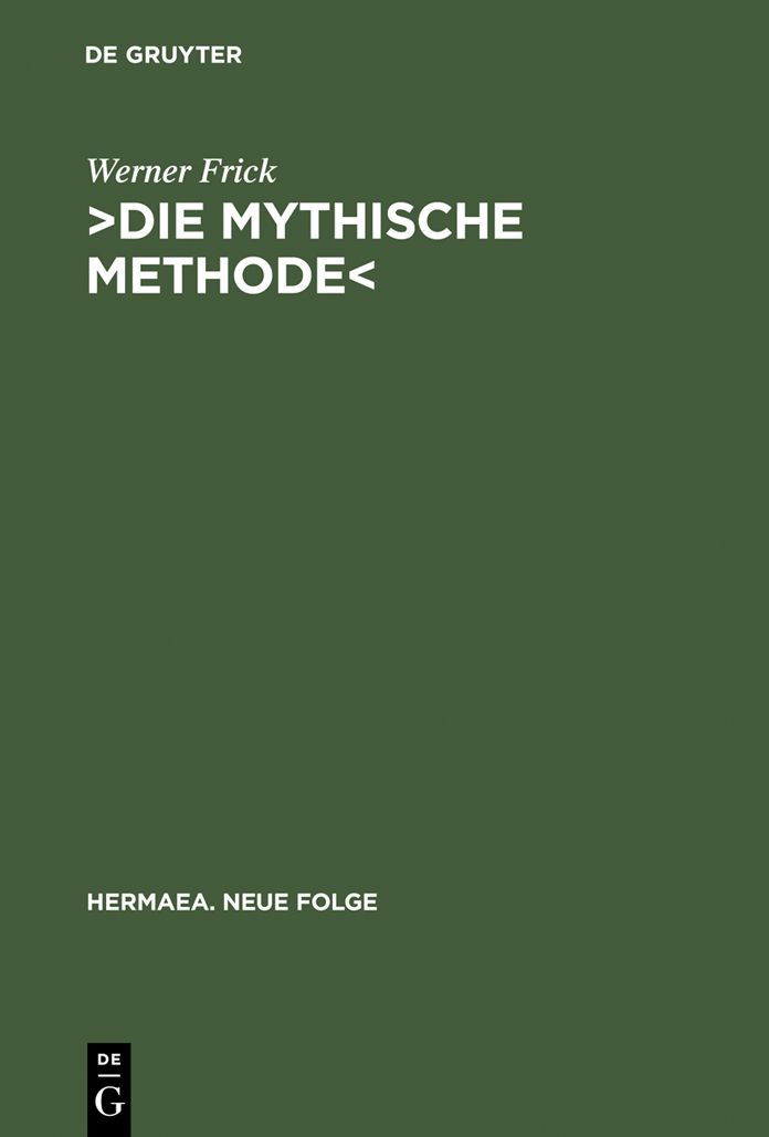 >Die mythische Methode<: Komparatistische Studien zur Transformation der griechischen Tragödie im Drama der klassischen Moderne