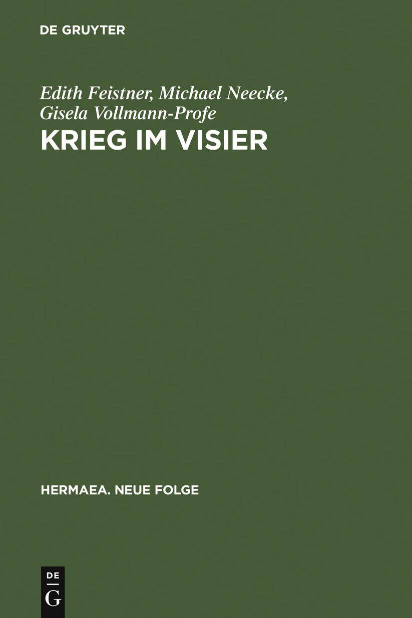Krieg im Visier: Bibelepik und Chronistik im Deutschen Orden als Modell korporativer Identitatsbildung