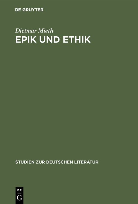 Epik und Ethik: Eine theologisch-ethische Interpretation der Josephromane Thomas Manns