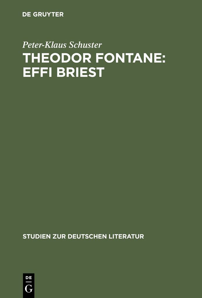 Theodor Fontane: Effi Briest: Ein Leben nach christlichen Bildern