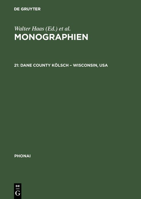Dane County Kolsch - Wisconsin, USA
