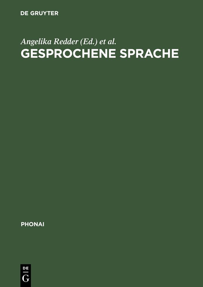 Gesprochene Sprache: Transkripte und Tondokumente