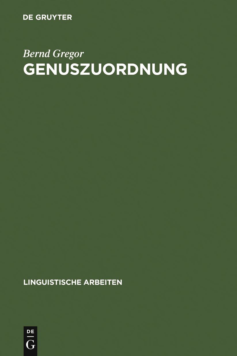 Genuszuordnung: das Genus englischer Lehnworter im Deutschen