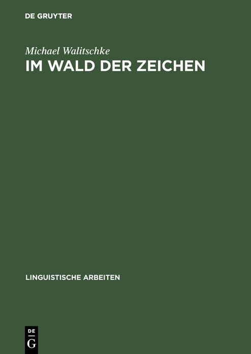 Im Wald der Zeichen: Linguistik und Anthropologie. das Werk Von Claude Lévi-Strauss