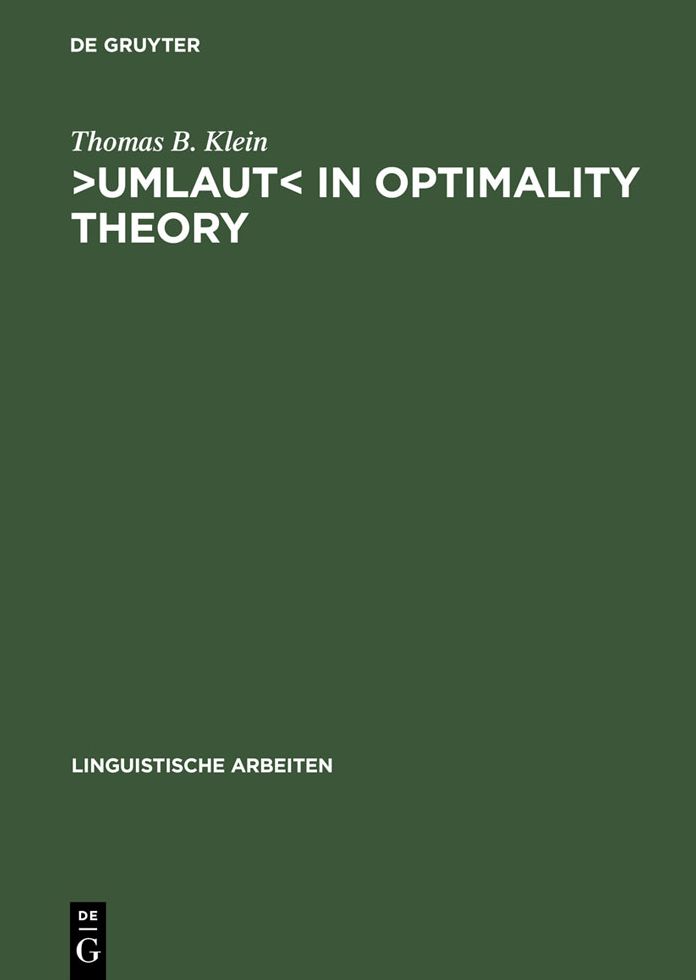 'Umlaut' in Optimality Theory: A Comparative Analysis of German and Chamorro