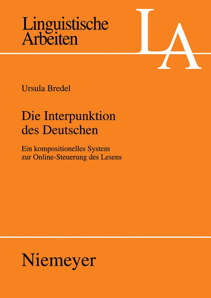 Die Interpunktion des Deutschen: Ein kompositionelles System zur Online-Steuerung des Lesens