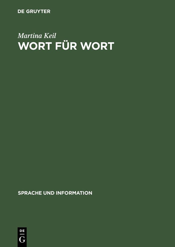 Wort fur Wort: Reprasentation und Verarbeitung verbaler Phraseologismen (Phraseo-Lex)