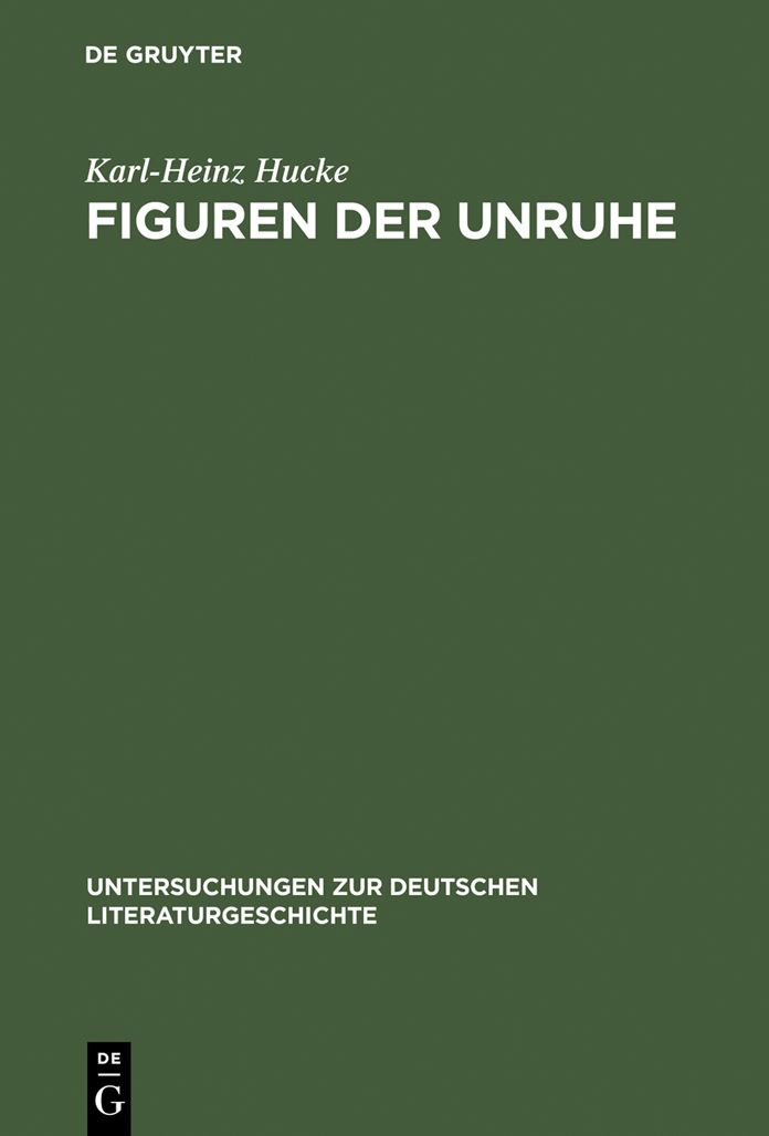 Figuren der Unruhe: Faustdichtungen