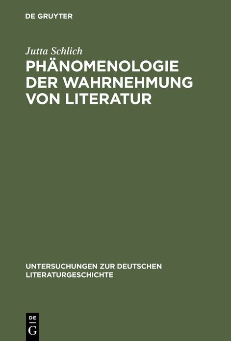 Phänomenologie der Wahrnehmung von Literatur: Am Beispiel von Elfriede Jelineks "Lust" (1989)