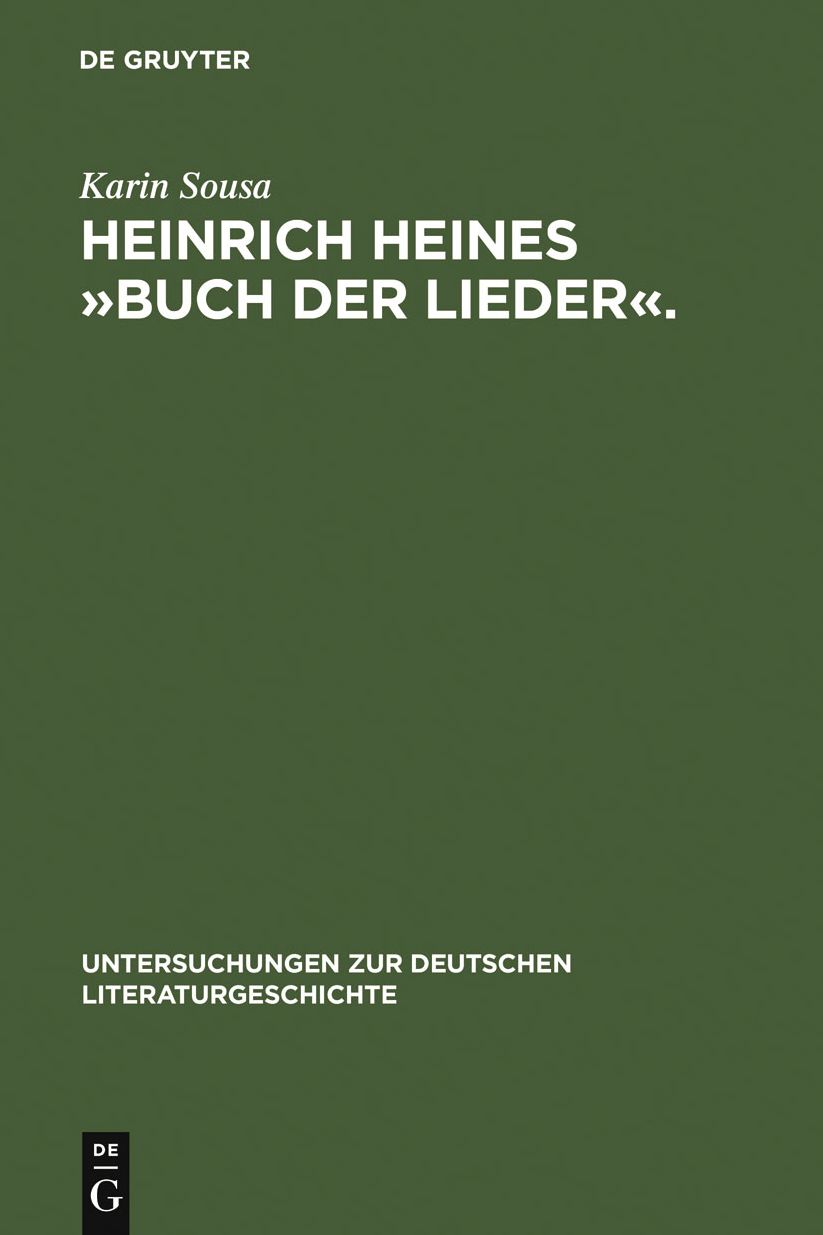 Heinrich Heines "Buch der Lieder".: Differenzen und die Folgen