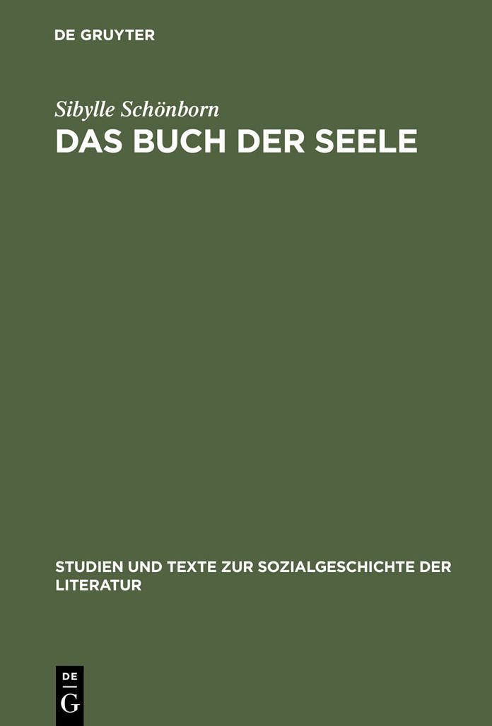 Das Buch der Seele: Tagebuchliteratur zwischen Aufklarung und Kunstperiode