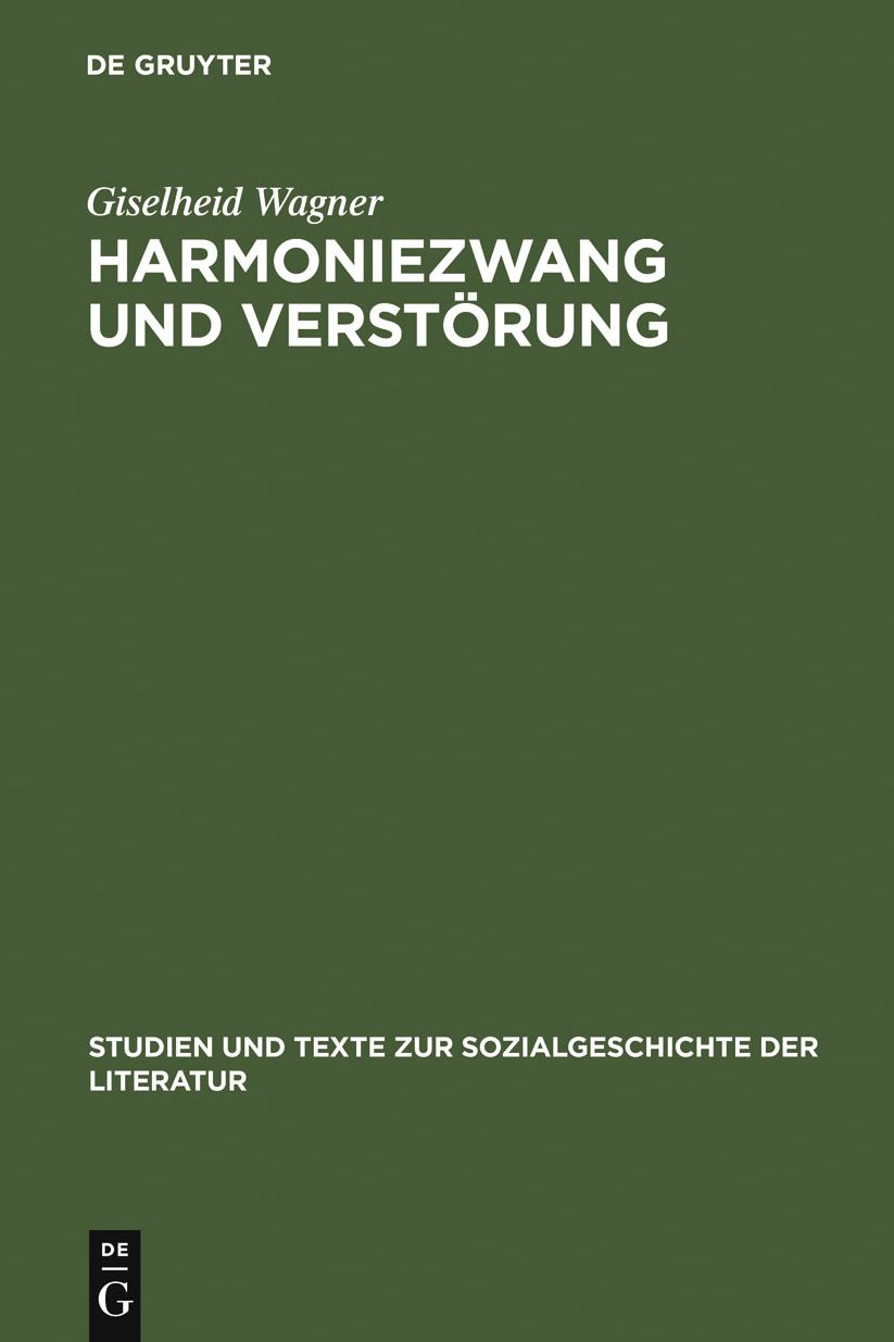 Harmoniezwang und Verstorung: Voyeurismus, Weiblichkeit und Stadt bei Ferdinand von Saar