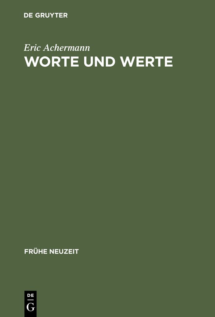 Worte und Werte: Geld und Sprache bei Gottfried Wilhelm Leibniz, Johann Georg Hamann und Adam Muller