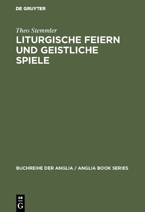Liturgische Feiern und Geistliche Spiele