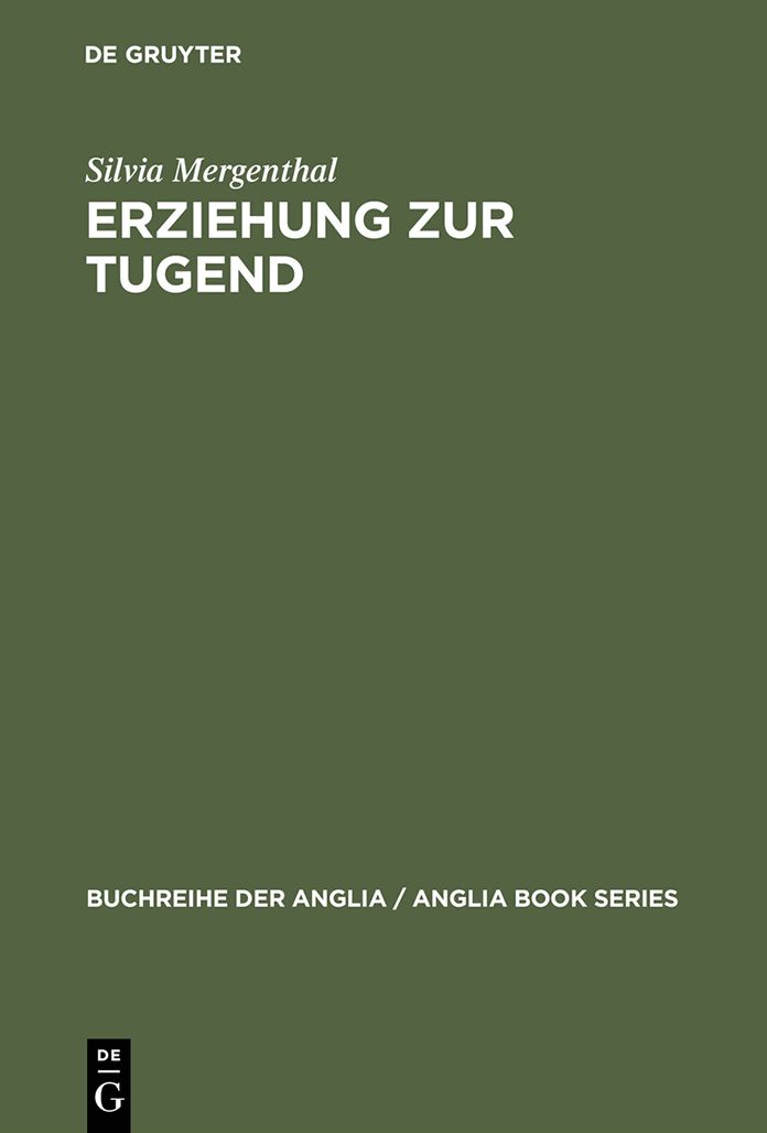 Erziehung zur Tugend: Frauenrollen und der englische Roman um 1800