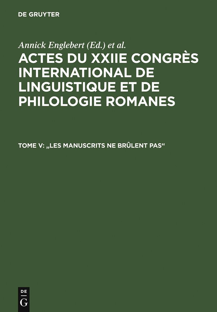 "Les manuscrits ne brulent pas"