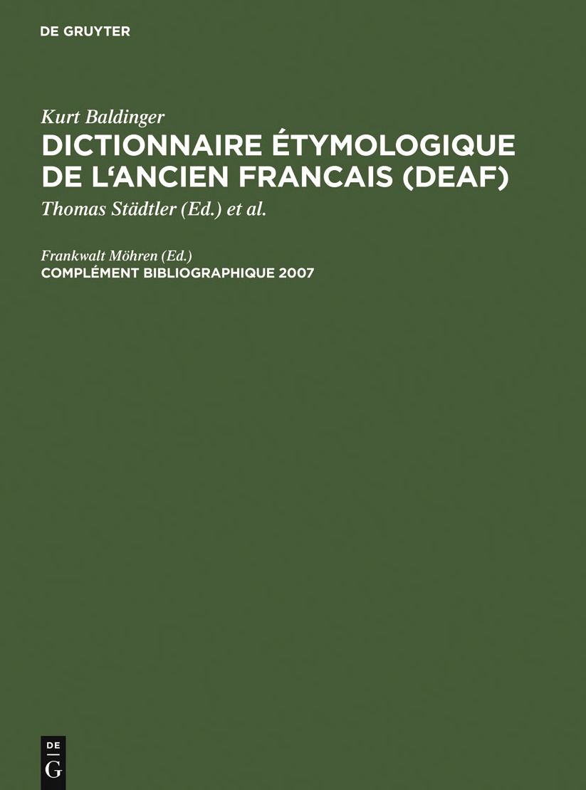 Complement Bibliographique 2007