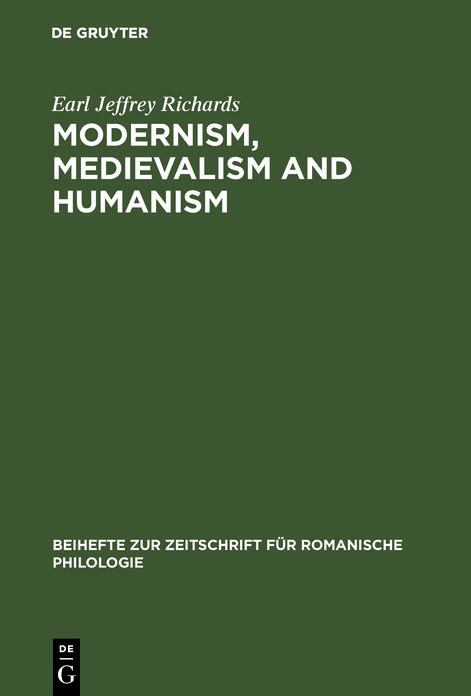 Modernism, Medievalism and Humanism: A Research Bibliography on the Reception of the Works of Ernst Robert Curtius