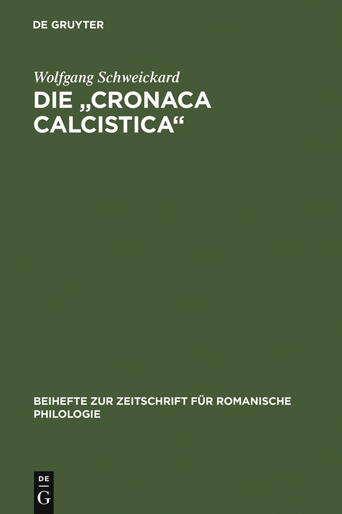 Die "cronaca calcistica": Zur Sprache der Fussballberichterstattung in italienischen Sporttageszeitungen