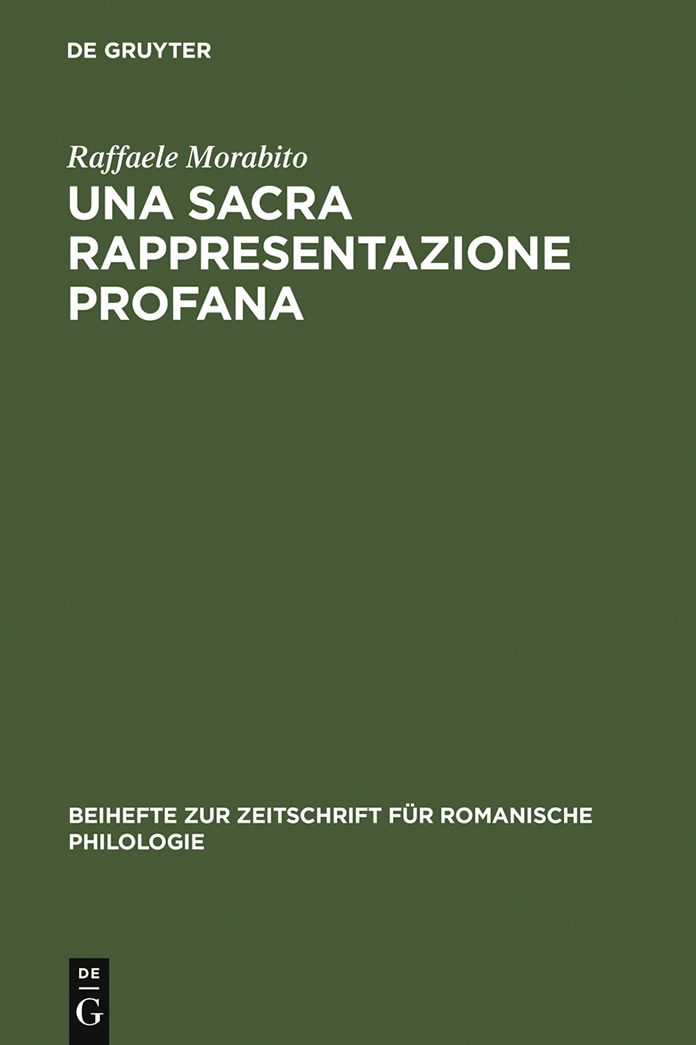 Una sacra rappresentazione profana: Fortune di Griselda nel Quattrocento italiano